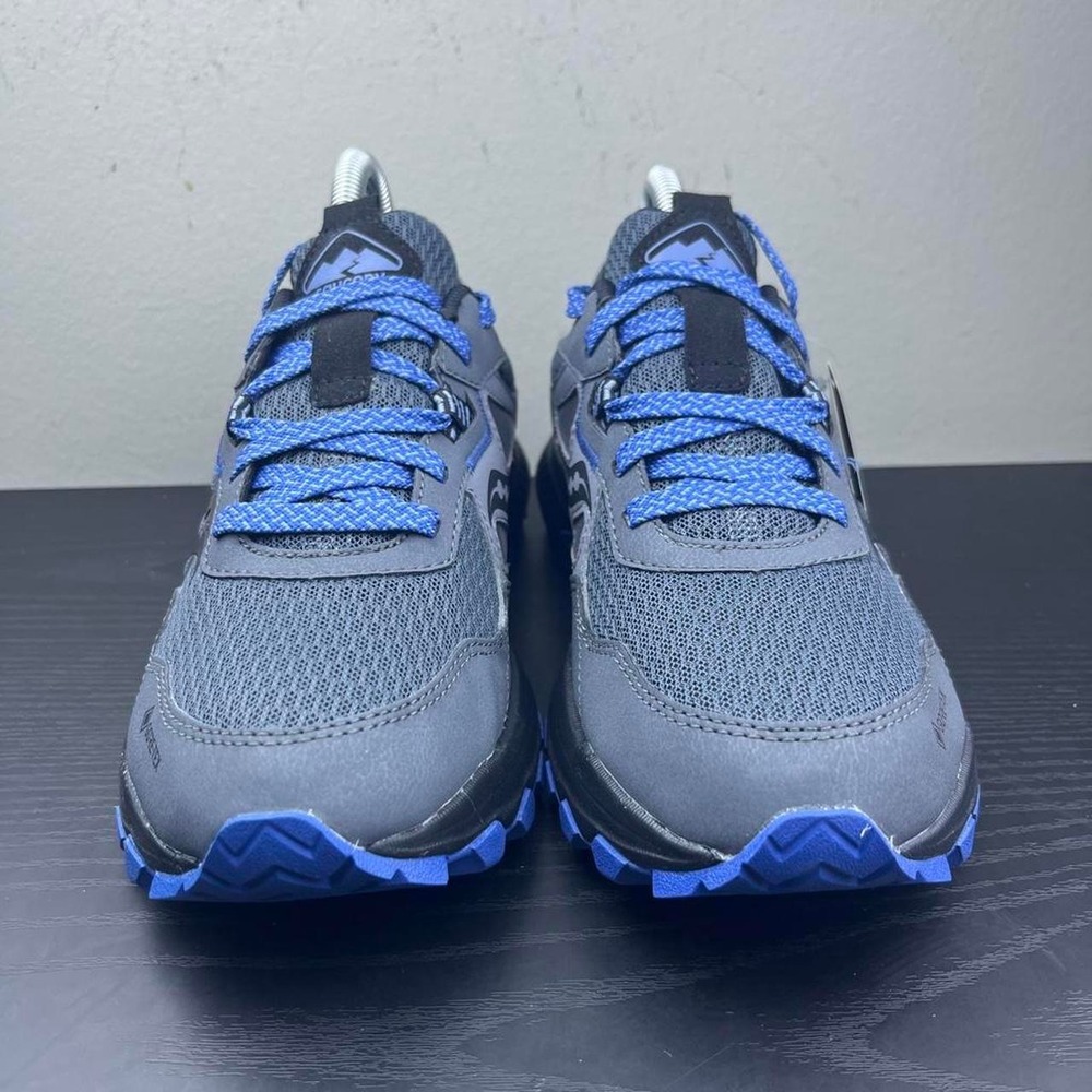 Saucony Excursion TR16 GTX Women's Sz 7.5 Gray Blue Trail Shoes New With Box‎